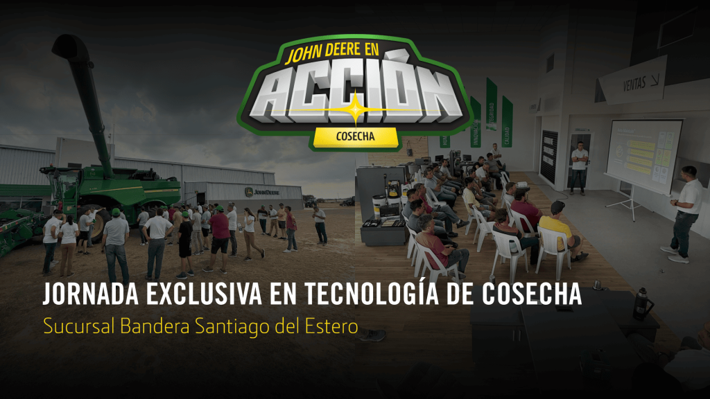 john-deere-acción-tecnología-cosecha-Bandera